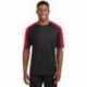 Sport-Tek ST354 PosiCharge Competitor Sleeve-Blocked Tee