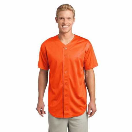 Sport-Tek ST220 PosiCharge Tough Mesh Full-Button Jersey