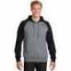 Sport-Tek ST267 Raglan Colorblock Pullover Hooded Sweatshirt