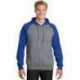 Sport-Tek ST267 Raglan Colorblock Pullover Hooded Sweatshirt
