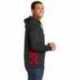 Sport-Tek ST239 Sport-Wick CamoHex Fleece Colorblock Hooded Pullover