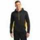Sport-Tek ST235 Sport-Wick Fleece Colorblock Hooded Pullover