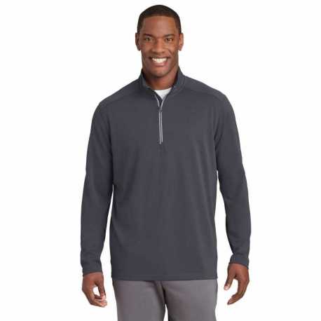 Sport-Tek ST860 Sport-Wick Textured 1/4-Zip Pullover