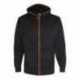 J America JA8668 Adult Glow Full-Zip Hood