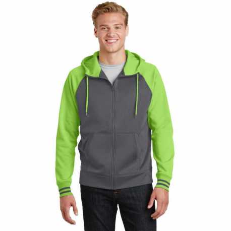 Sport-Tek ST236 Sport-Wick Varsity Fleece Full-Zip Hooded Jacket