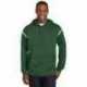 Sport-Tek F246 Tech Fleece Colorblock Hooded Sweatshirt