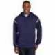 Sport-Tek F246 Tech Fleece Colorblock Hooded Sweatshirt