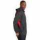 Sport-Tek F246 Tech Fleece Colorblock Hooded Sweatshirt