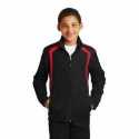 Sport-Tek YST60 Youth Colorblock Raglan Jacket