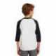 Sport-Tek YT200 Youth Colorblock Raglan Jersey