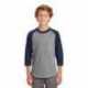 Sport-Tek YT200 Youth Colorblock Raglan Jersey