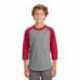 Sport-Tek YT200 Youth Colorblock Raglan Jersey