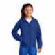 Sport-Tek YST73 Youth Hooded Raglan Jacket