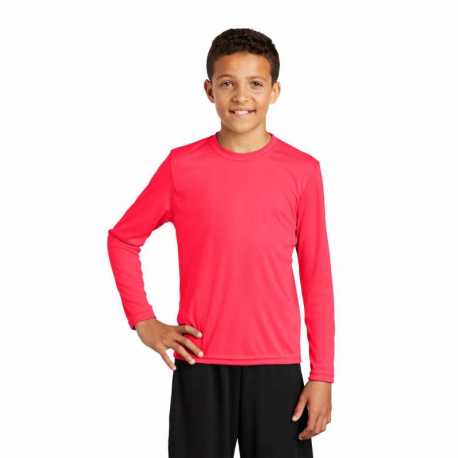 Sport-Tek YST350LS Youth Long Sleeve PosiCharge Competitor Tee