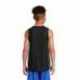 Sport-Tek YT555 Youth PosiCharge Mesh Reversible Sleeveless Tee