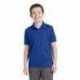Sport-Tek YST640 Youth PosiCharge RacerMesh Polo