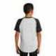 Sport-Tek YT201 Youth Short Sleeve Colorblock Raglan Jersey