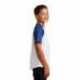 Sport-Tek YT201 Youth Short Sleeve Colorblock Raglan Jersey