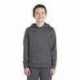 Sport-Tek YST235 Youth Sport-Wick Fleece Colorblock Hooded Pullover