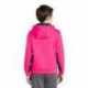 Sport-Tek YST235 Youth Sport-Wick Fleece Colorblock Hooded Pullover
