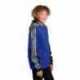 Sport-Tek YST231 Youth Sport-Wick Mineral Freeze Fleece Colorblock Hooded Pullover