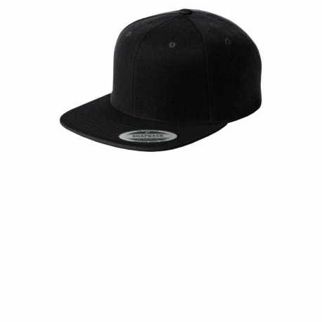 Sport-Tek STC19 Flat Bill Snapback Cap