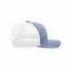 Pacific Headwear 106C Aggressive Heather Trucker Snapback Cap