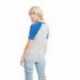 Next Level Apparel N3650 Unisex Raglan Short-Sleeve T-Shirt
