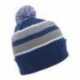 Pacific Headwear 641K Knit Fold-Over Pom-Pom Beanie