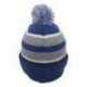 Pacific Headwear 641K Knit Fold-Over Pom-Pom Beanie