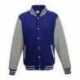 Just Hoods By AWDis JHA043 Men's Heavyweight Letterman Jacket