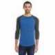 Threadfast Apparel 302G Unisex Triblend Three-Quarter Sleeve Raglan