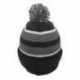 Pacific Headwear 641K Knit Fold-Over Pom-Pom Beanie