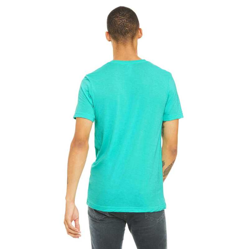 Bella + Canvas 3650 Unisex Poly-Cotton Short-Sleeve T-Shirt ...