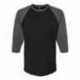 Tultex 245 Fine Jersey Raglan T-Shirt