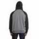 J America JA8885 Adult Vintage Heather Pullover Hooded Sweatshirt