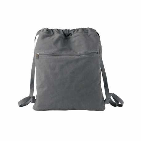 Authentic Pigment 1901 Pigment-Dyed Canvas Cinch Sack