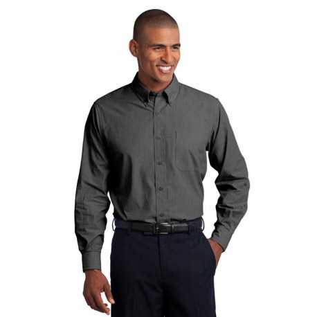 Port Authority S640 Crosshatch Easy Care Shirt