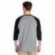 Gildan G570 Adult Heavy Cotton Three-Quarter Raglan Sleeve T-Shirt