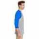 Gildan G570 Adult Heavy Cotton Three-Quarter Raglan Sleeve T-Shirt