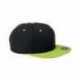 Yupoong 6089 Adult Structured Flat Visor Classic Snapback Cap