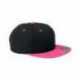 Yupoong 6089 Adult Structured Flat Visor Classic Snapback Cap