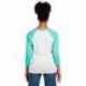 Next Level Apparel 6051 Unisex Triblend Three-Quarter Sleeve Raglan