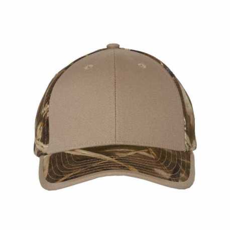 Kati LC102 Solid Front Camo Back Cap
