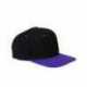 Yupoong 6089 Adult Structured Flat Visor Classic Snapback Cap
