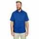 Harriton M586T Men's Tall Flash IL Colorblock Short Sleeve Shirt