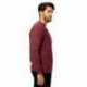US Blanks US2211G Unisex Heavyweight Loop Terry Triblend Long-Sleeve Crew