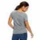 US Blanks US222 Ladies Short-Sleeve Triblend Crew