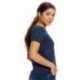 US Blanks US222 Ladies Short-Sleeve Triblend Crew