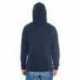 J America JA8871 Adult Triblend Pullover Fleece Hooded Sweatshirt